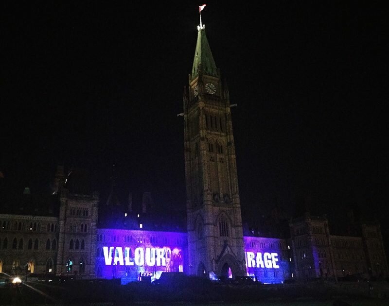 The Northern Lights Parliament Sound And Light Show Ottawa